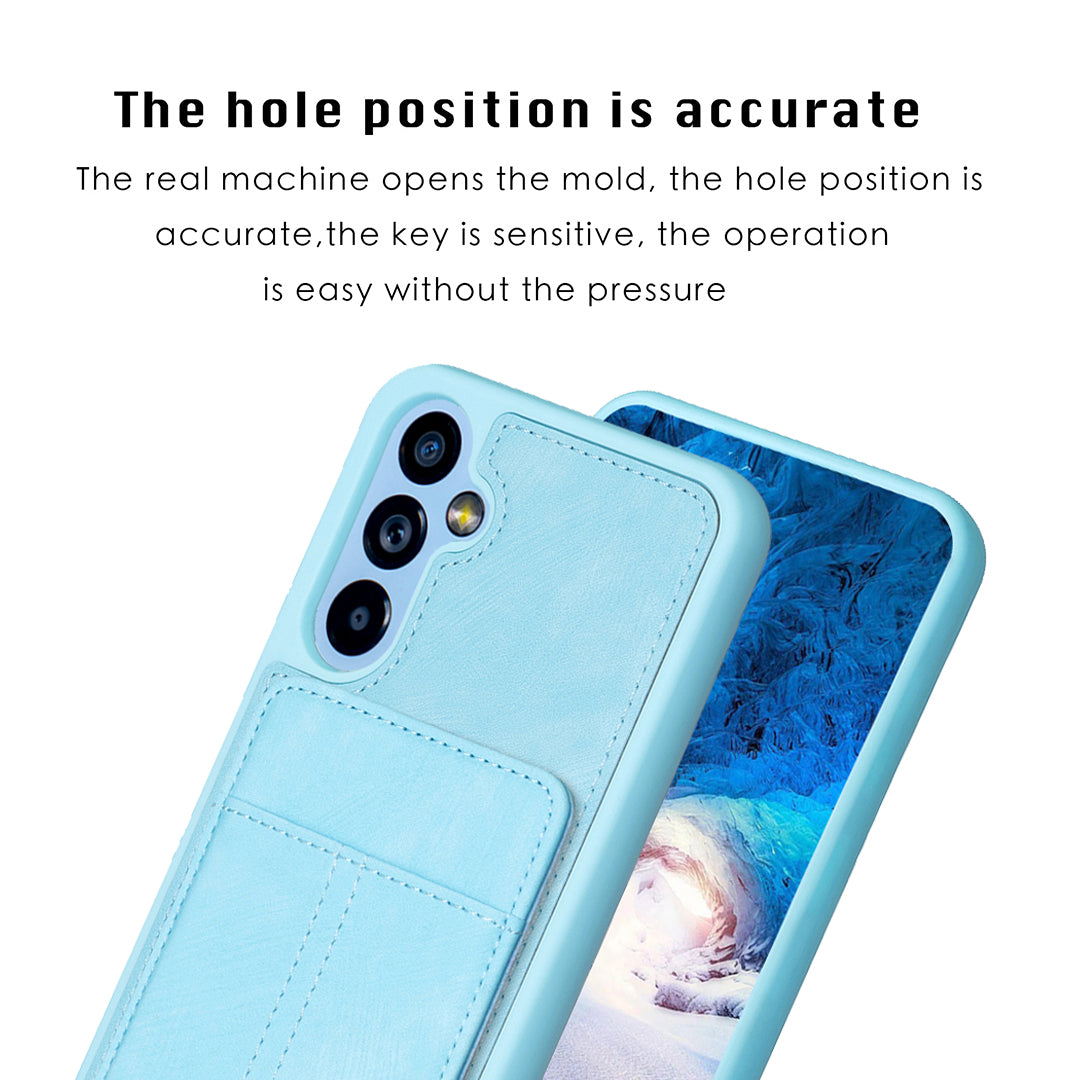 BF28 Card Slots Shell for Samsung Galaxy A34 5G Matte PU Leather Coated TPU Phone Cover Kickstand Case BF28 Card Slots Shell for Samsung Galaxy A34 5G Matte PU Leather Coated TPU Phone Cover Kickstand Case